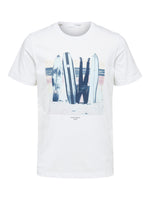 Selected Homme - Mike printet T-shirt - HUSET Men & Women (6552826871887)