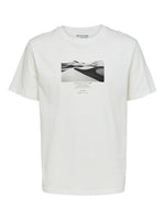 Selected Homme Morrey - Relaxed fit foto T-shirt - HUSET Men & Women (7994467877116)