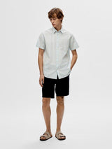 Selected Homme New linen - Hørmix skjorte regular fit - HUSET Men & Women