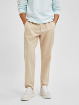 Selected Homme Newton - Hørmix buks i Tapered fit - HUSET Men & Women