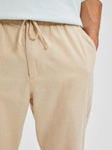 Selected Homme Newton - Hørmix buks i Tapered fit - HUSET Men & Women