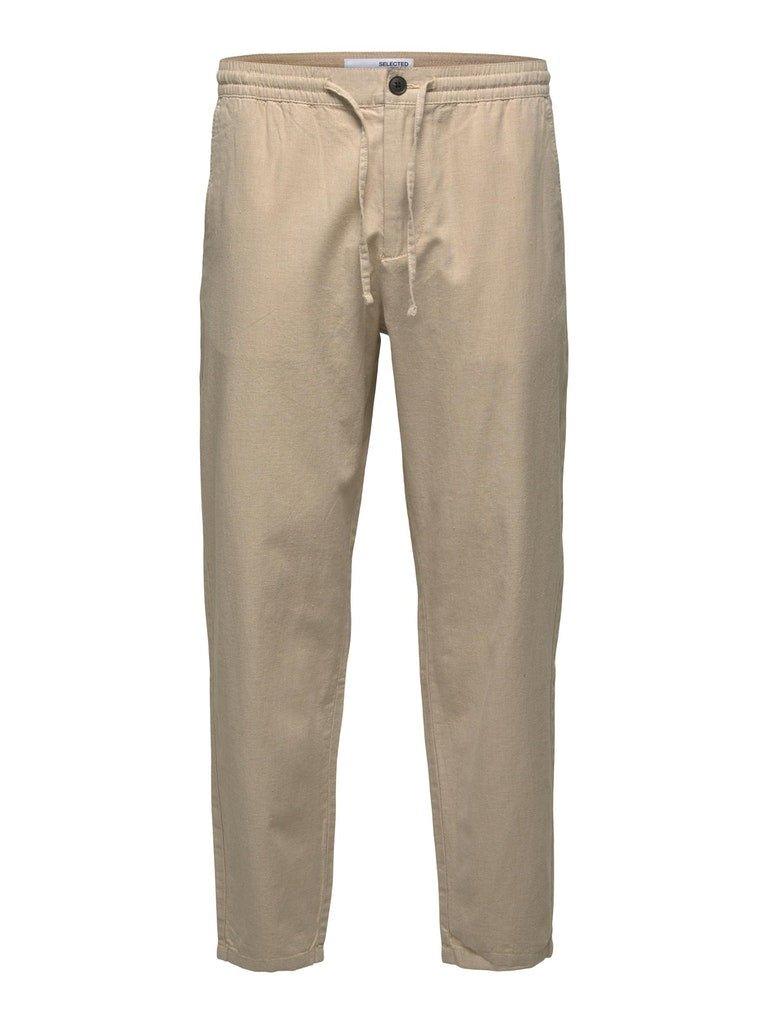 Selected Homme Newton - Hørmix buks i Tapered fit - HUSET Men & Women