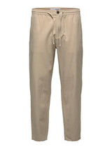 Selected Homme Newton - Hørmix buks i Tapered fit - HUSET Men & Women