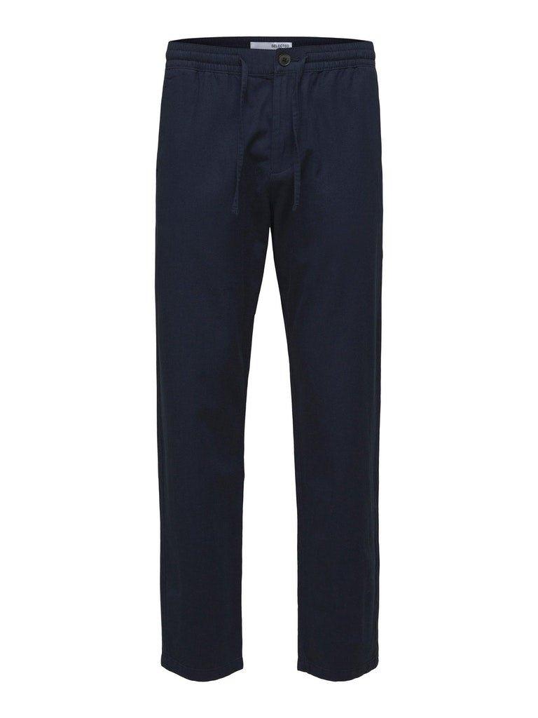 Selected Homme Newton - Hørmix buks i Tapered fit - HUSET Men & Women