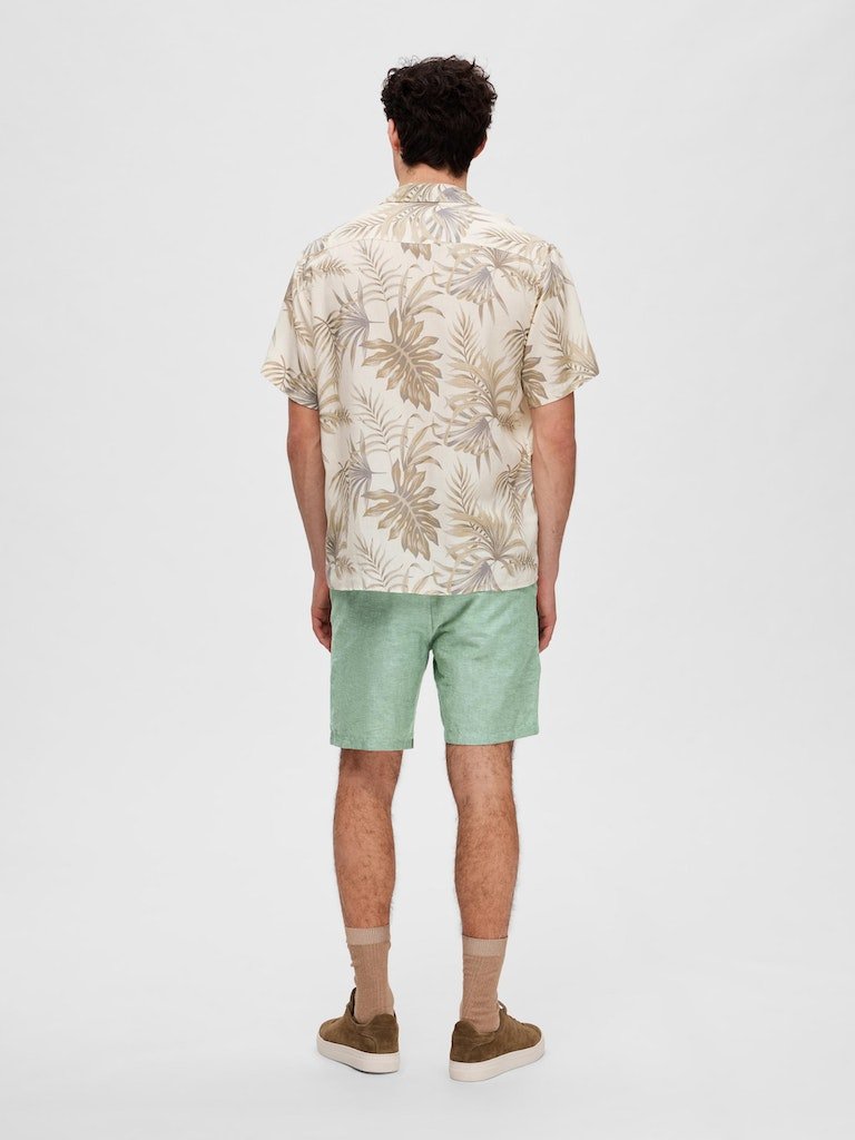 Selected Homme Noa - Relaxed fit kortærmet skjorte - HUSET Men & Women (8019117768956)