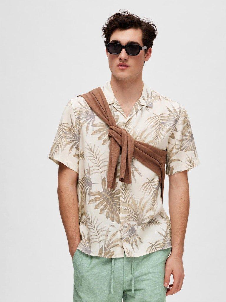 Selected Homme Noa - Relaxed fit kortærmet skjorte - HUSET Men & Women