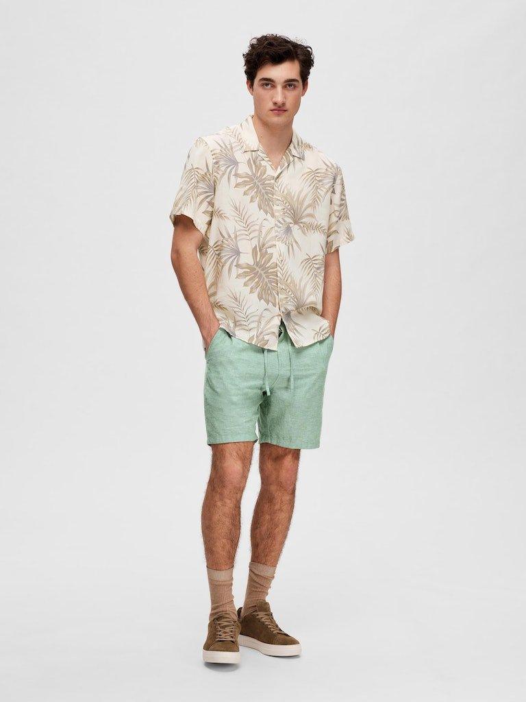 Selected Homme Noa - Relaxed fit kortærmet skjorte - HUSET Men & Women