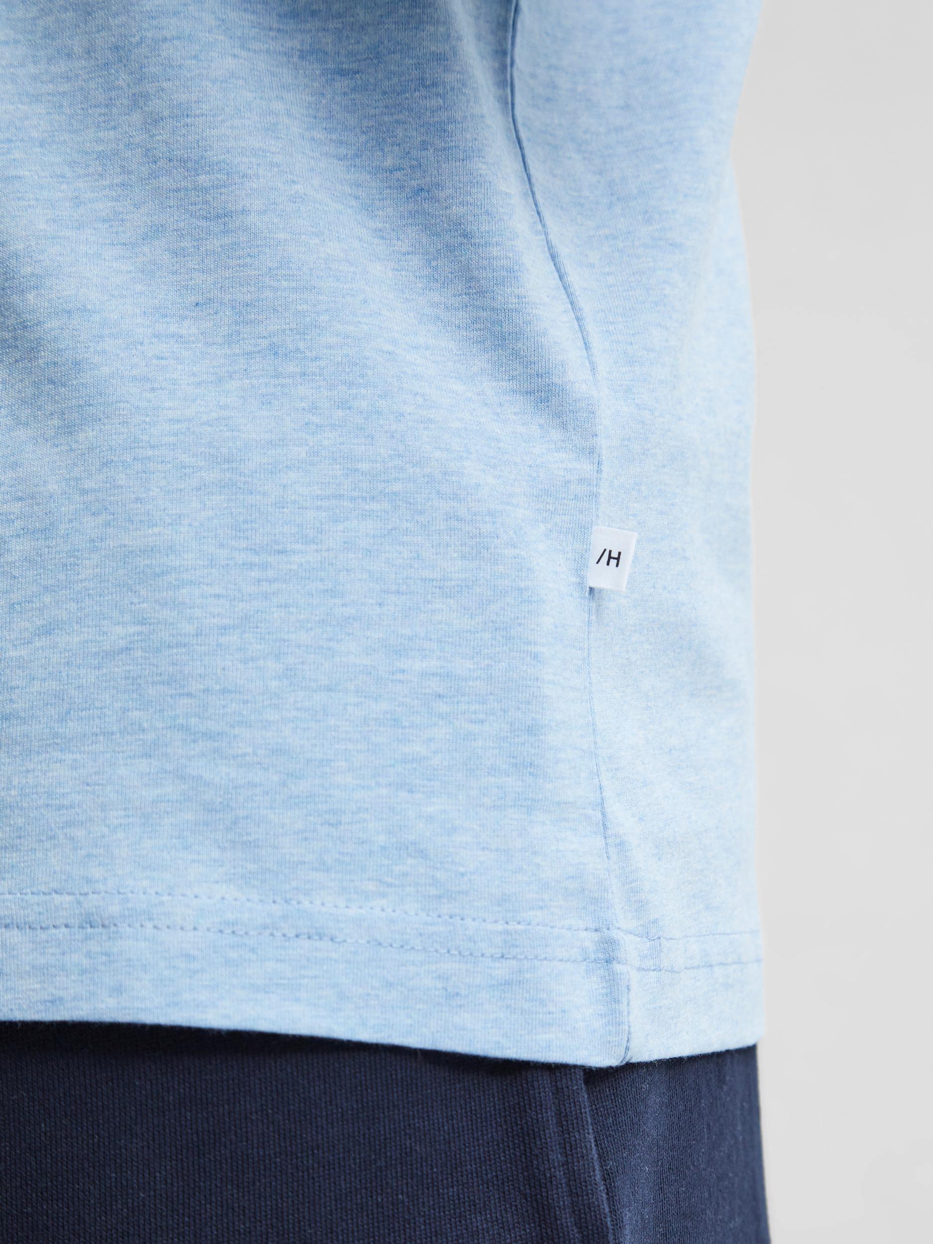 Selected Homme Norman 180 - Basic T-shirt i økologisk bomuld - HUSET Men & Women