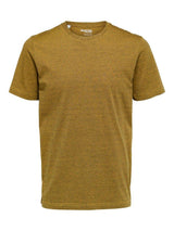 Selected Homme Norman 180 - Melange T-shirt i økologisk bomuld - HUSET Men & Women