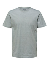 Selected Homme Norman 180 - Melange T-shirt i økologisk bomuld - HUSET Men & Women