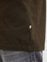 Selected Homme Norman 180 - Melange T-shirt i økologisk bomuld - HUSET Men & Women