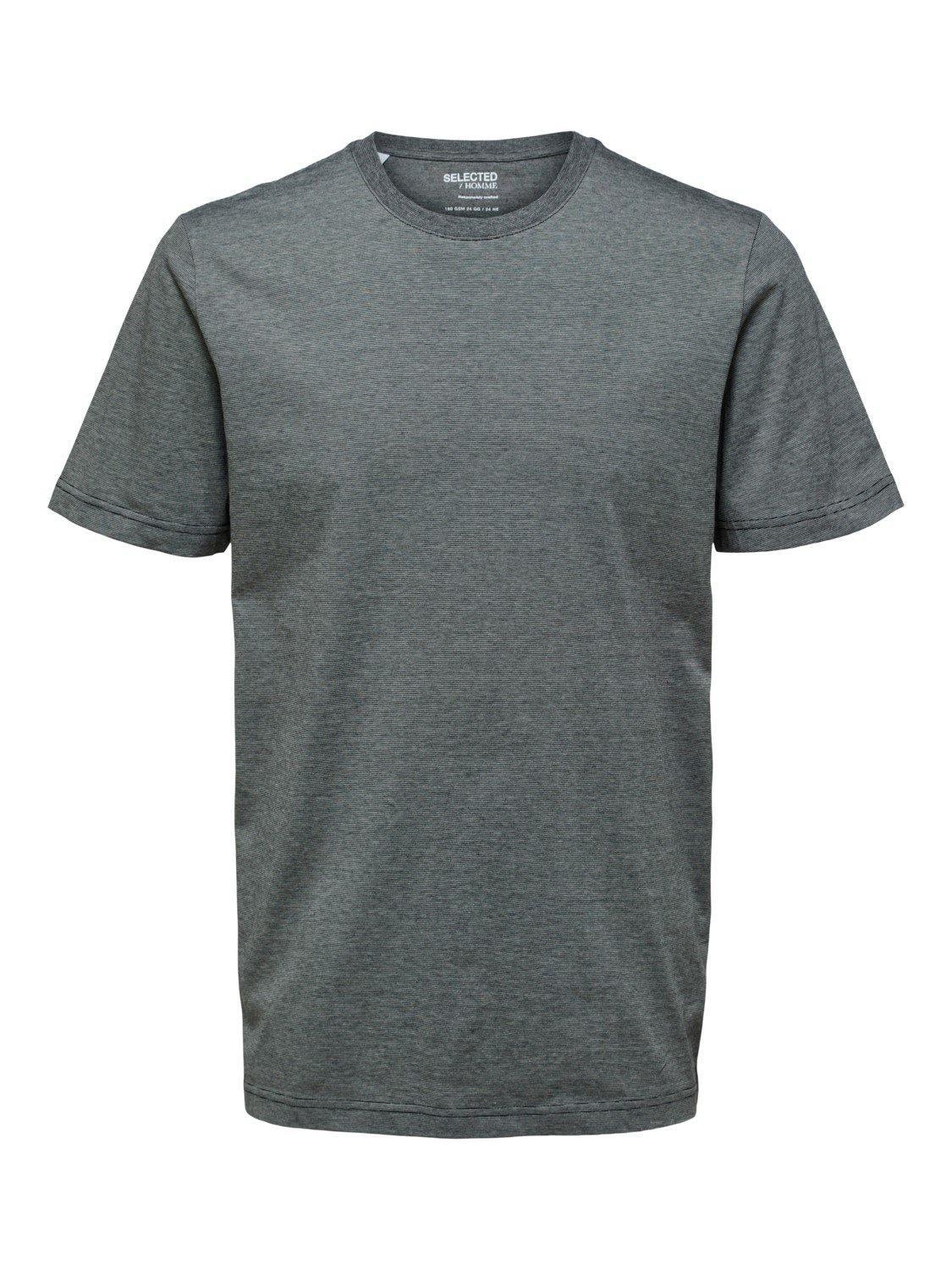 Selected Homme Norman 180 - Melange T-shirt i økologisk bomuld - HUSET Men & Women