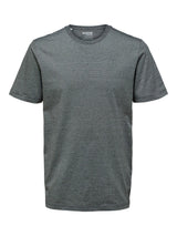 Selected Homme Norman 180 - Melange T-shirt i økologisk bomuld - HUSET Men & Women