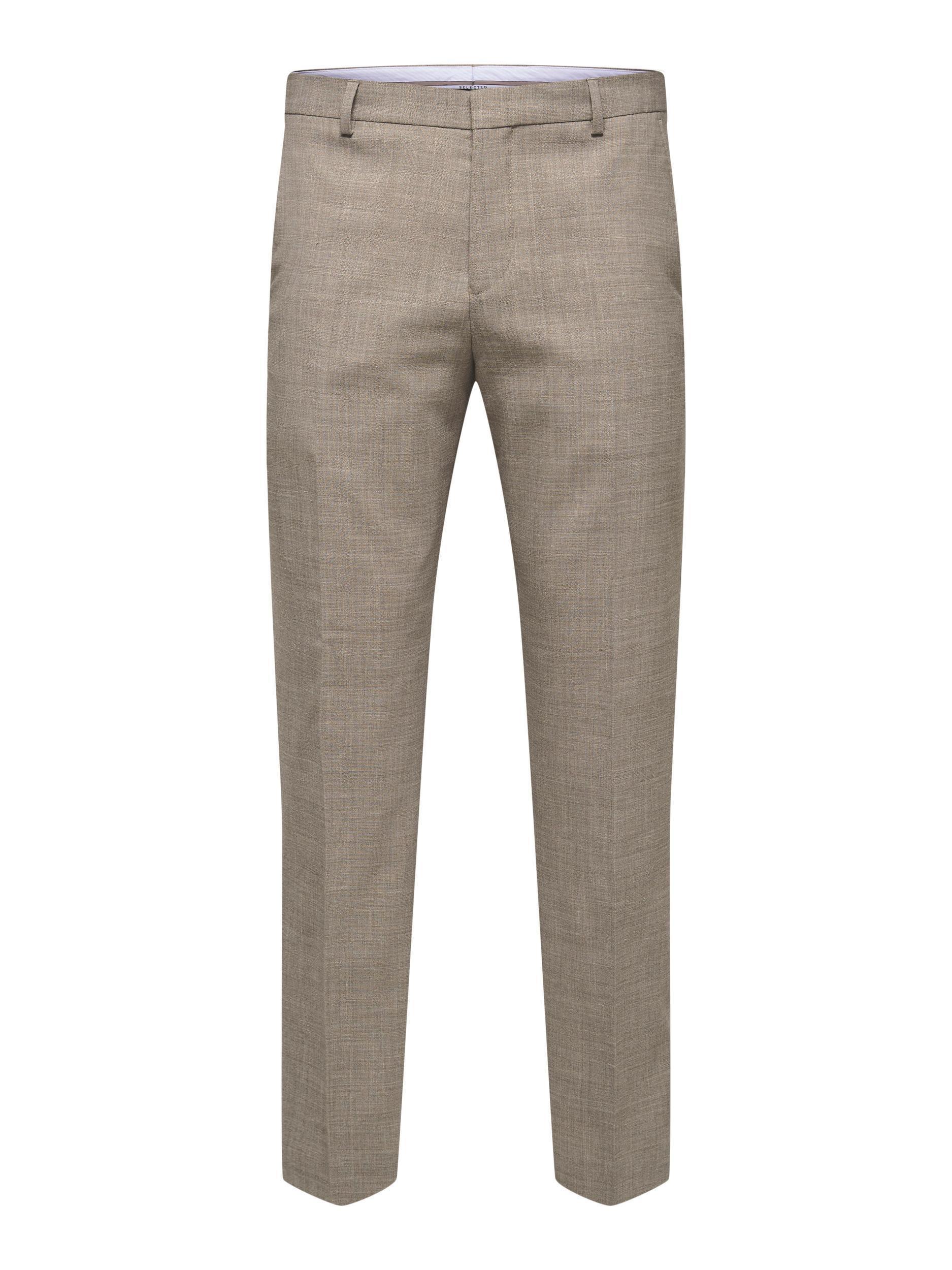 Selected Homme Oasis Sand - Slimfit habitbukser - HUSET Men & Women