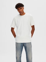Selected Homme Plisse - T-shirt - HUSET Men & Women (8853940896091)