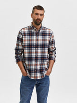 Selected Homme Rand Rand - Relaxfit skovmandsskjorte - HUSET Men & Women