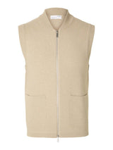 Selected Homme Reason - Strik uld vest - HUSET Men & Women