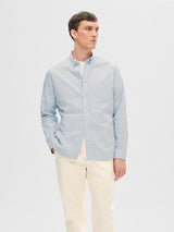Selected Homme Reil - Seersucker skjorte - HUSET Men & Women