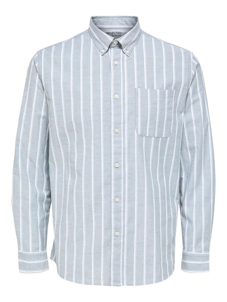 Selected Homme Rick - Regularfit oxford skjorte m. flex - HUSET Men & Women (4864578912335)