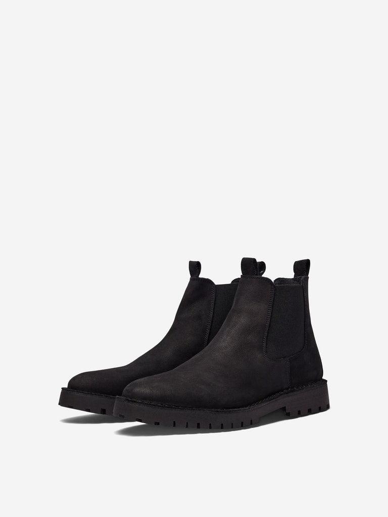 Selected Homme Ricky - Nubuck chelsea støvle - HUSET Men & Women
