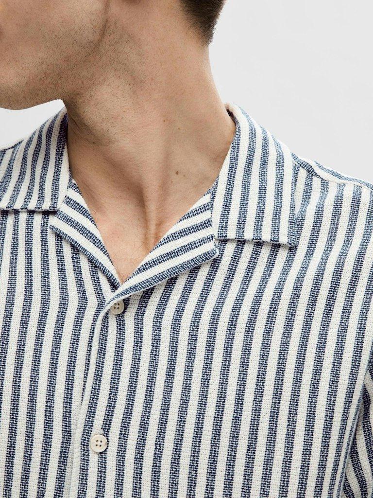 Selected Homme Sal - Relaxed fit kortærmet skjorte - HUSET Men & Women