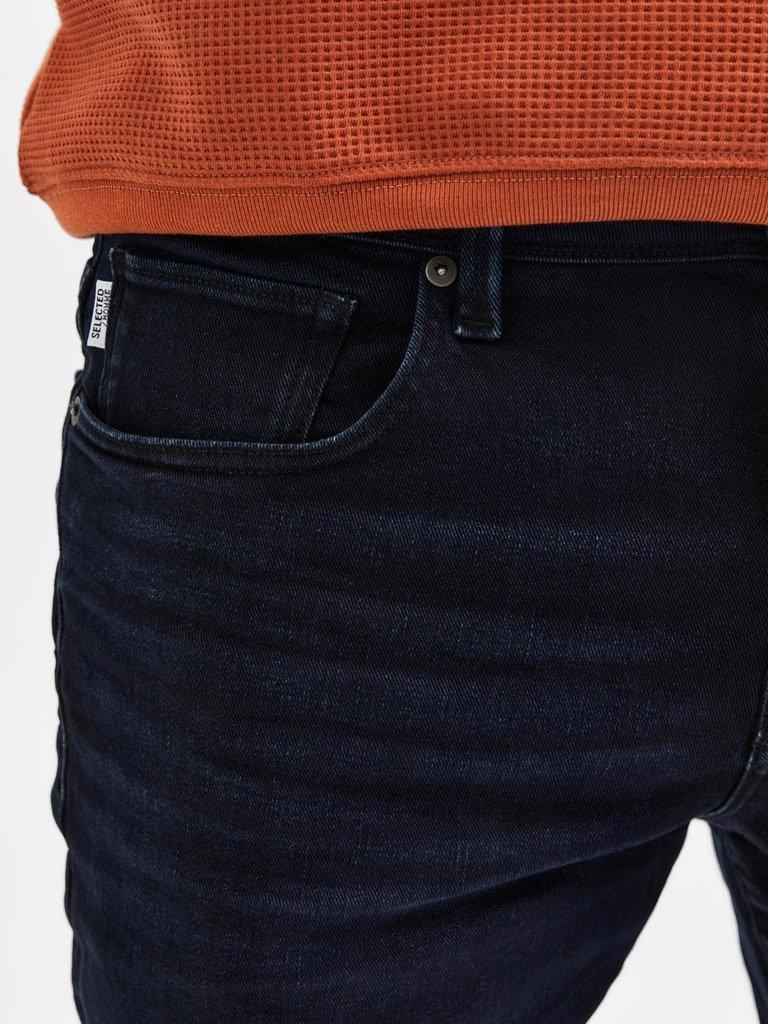 Selected Homme Slim Leon - Blueblack 24601 jeans - HUSET Men & Women