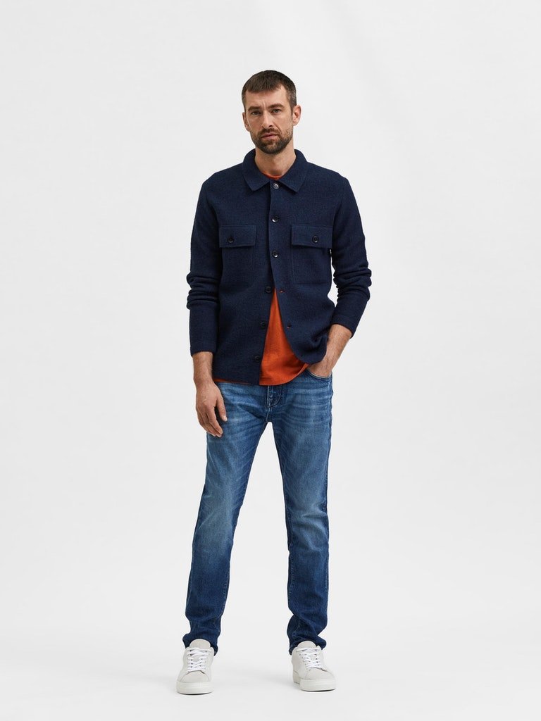 Selected Homme Slim Leon - mellem blå 24603 jeans - HUSET Men & Women (7737236291836)