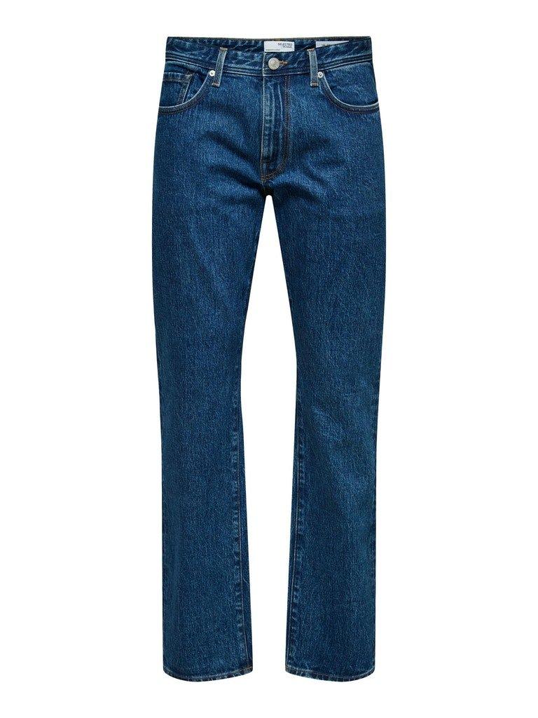 Selected Homme Straight Scott - blå 24304 jeans - HUSET Men & Women