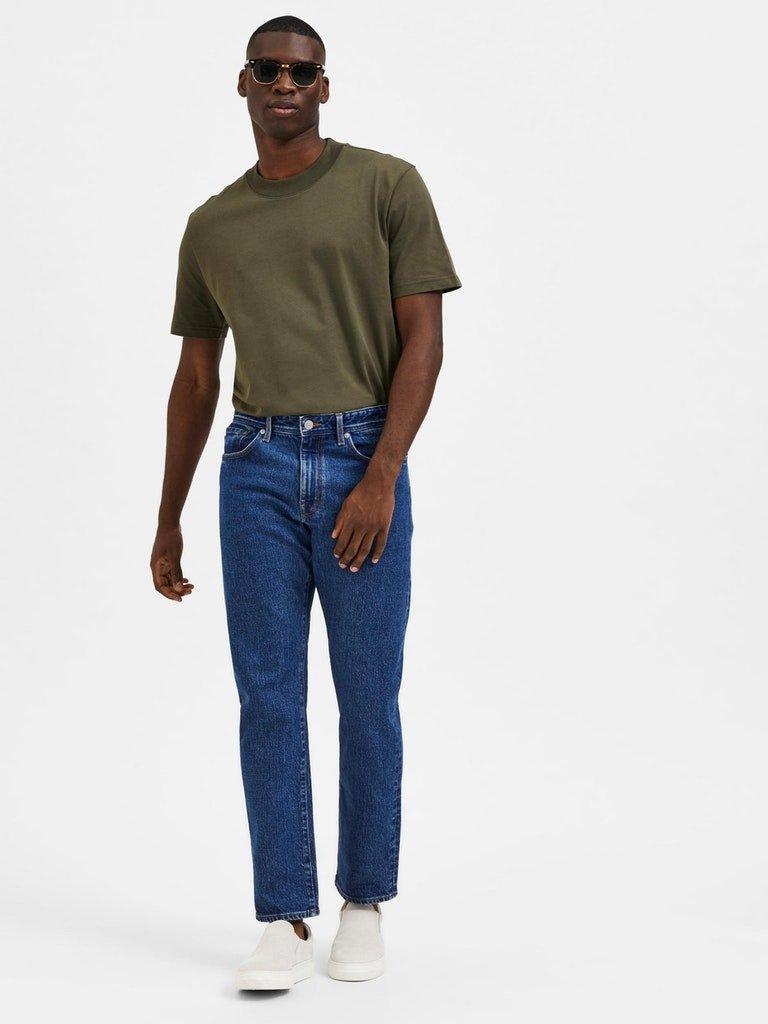 Selected Homme Straight Scott - blå 24304 jeans - HUSET Men & Women