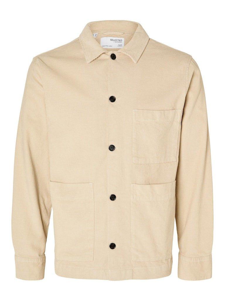 Selected Homme Tony - Fløjls overshirt i loose fit - HUSET Men & Women
