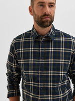 Selected Homme Trent - Slimfit ternet skjorte - HUSET Men & Women (6604533203023)