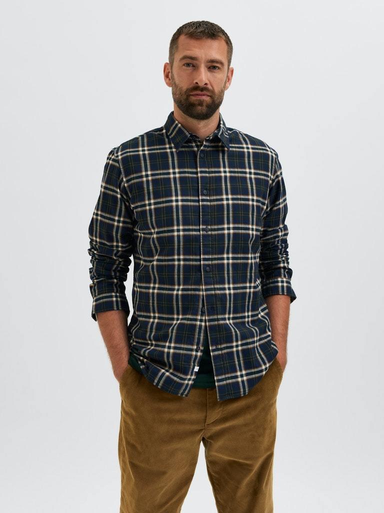 Selected Homme Trent - Slimfit ternet skjorte - HUSET Men & Women
