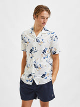 Selected Homme Viggo - Printet modal skjorte - HUSET Men & Women