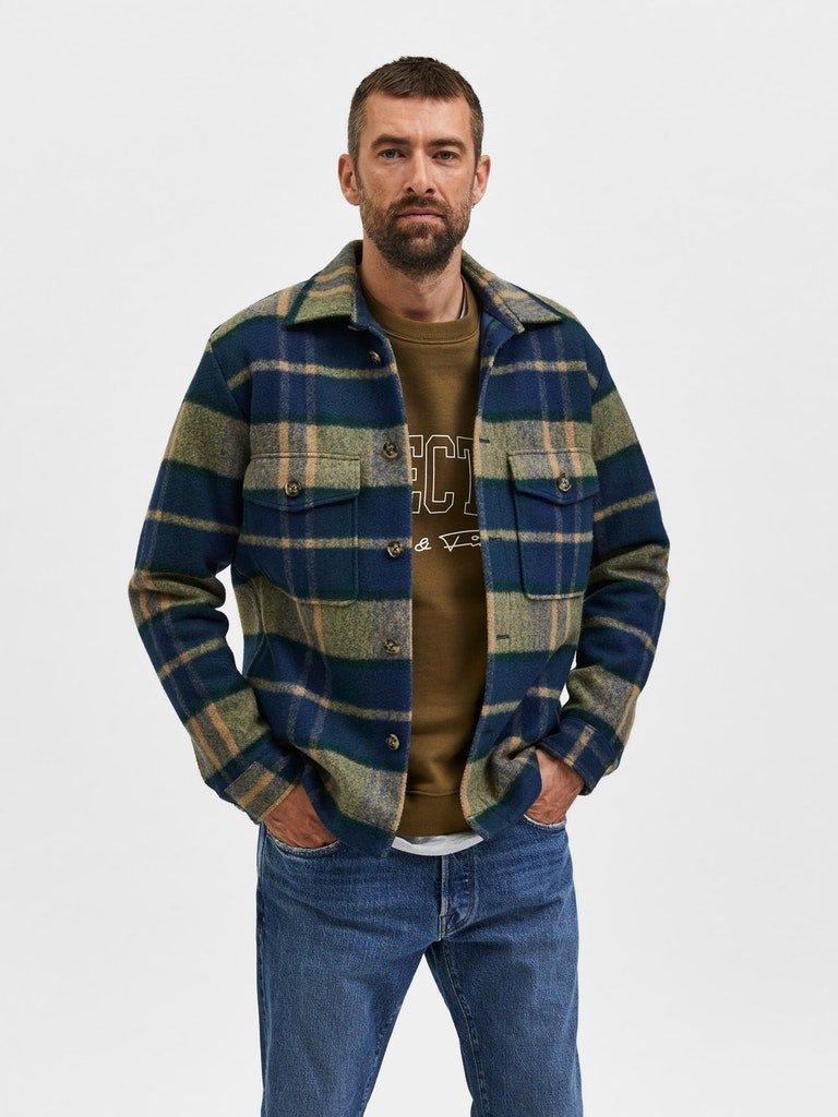 Selected Homme Walter - Ternet overshirt - HUSET Men & Women