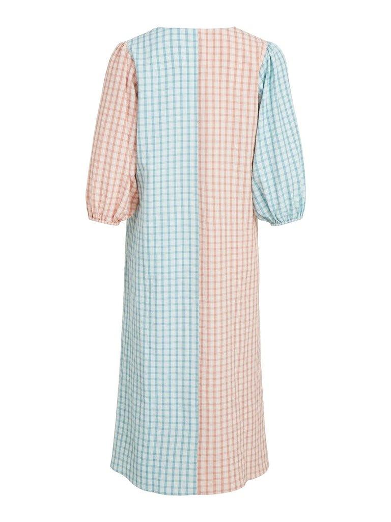 Vila Blocky - Ternet midi kjole - HUSET Men & Women