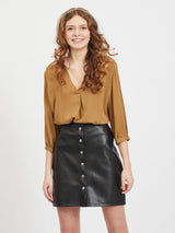 Vila Dania - Viskose bluse - HUSET Men & Women