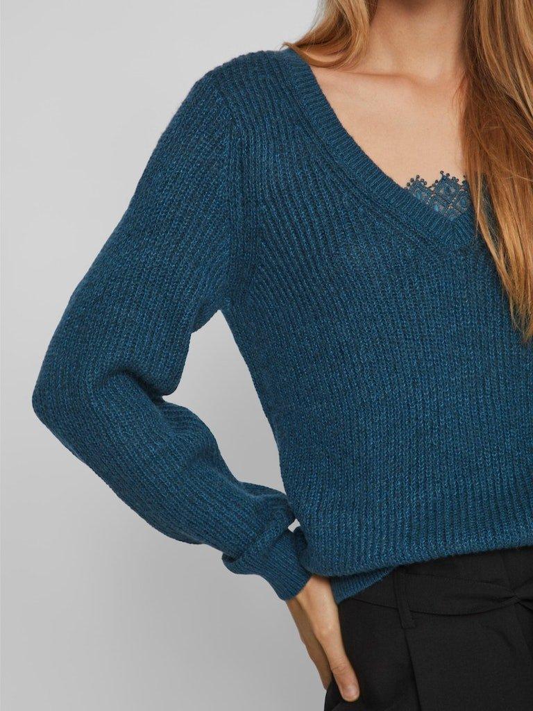 Vila Debra - Reverse strikket top - HUSET Men & Women