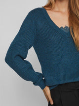 Vila Debra - Reverse strikket top - HUSET Men & Women