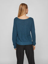 Vila Debra - Reverse strikket top - HUSET Men & Women