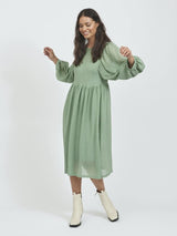 Vila Lyck - Mid Calf Dress - HUSET Men & Women