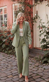 Vila Lyck - Tailored bukser high waist - HUSET Men & Women