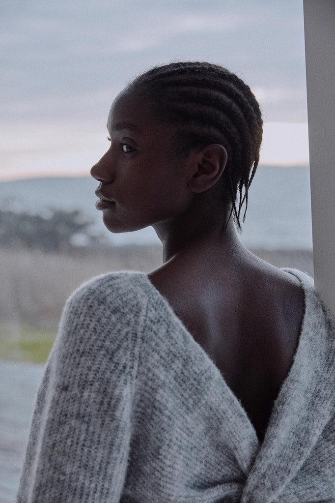 Vila Otrera -Strikbluse - HUSET Men & Women