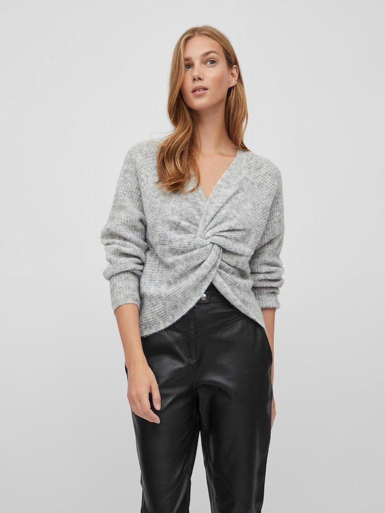 Vila Otrera -Strikbluse - HUSET Men & Women